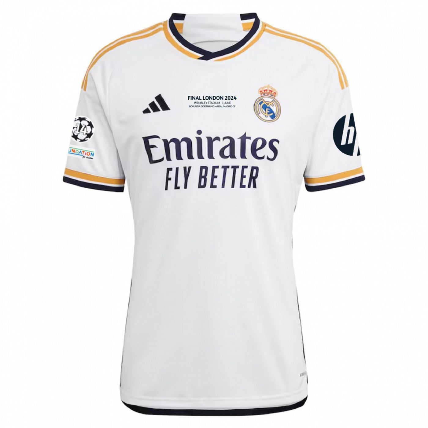 TONI KROOS REAL MADRID CHAMPIONS LEAGUE 2023-24 FINAL JERSEY