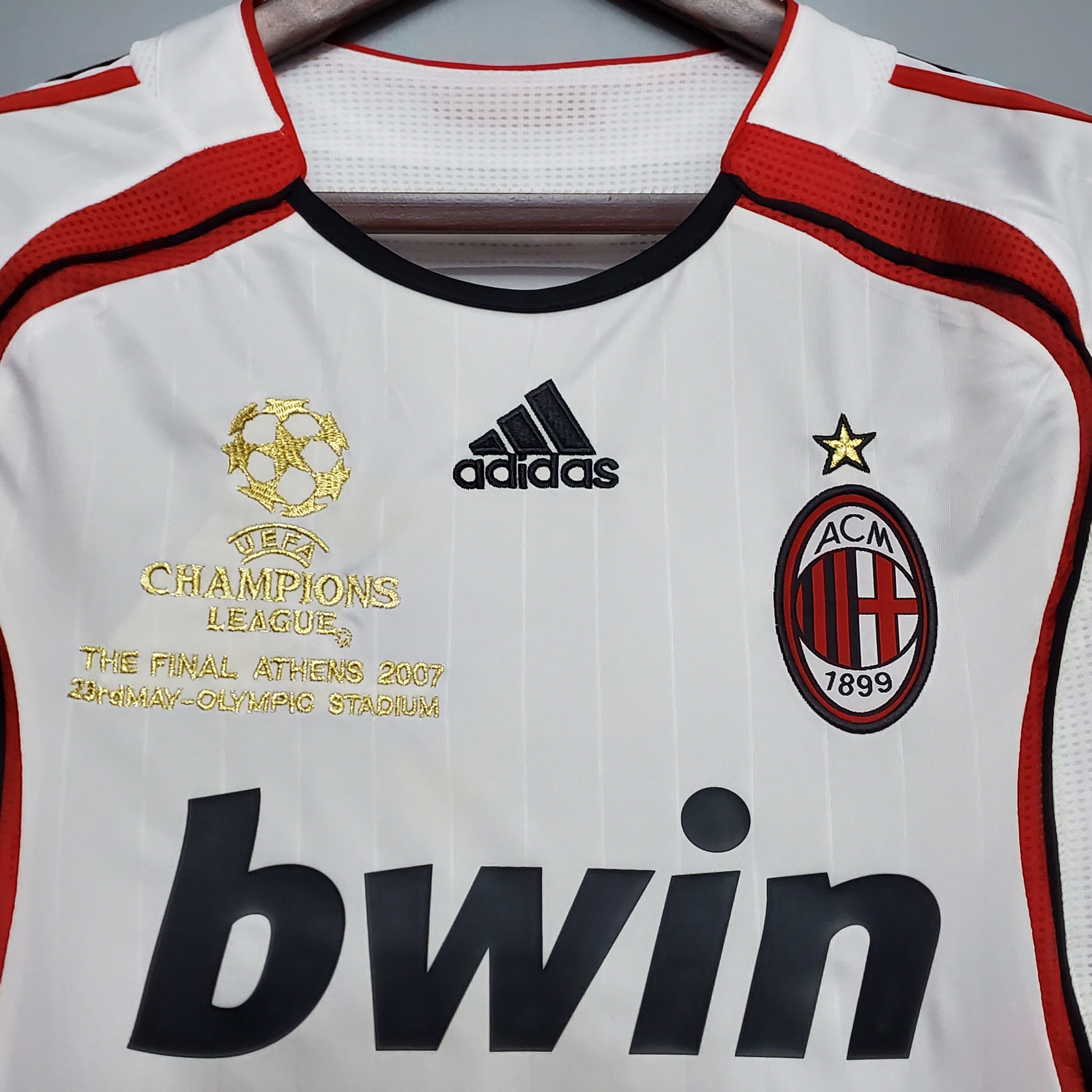 KAKA 22 | AC Milan | 2006-07 CHAMPIONS LEAGUE FINAL AWAY JERSEY 