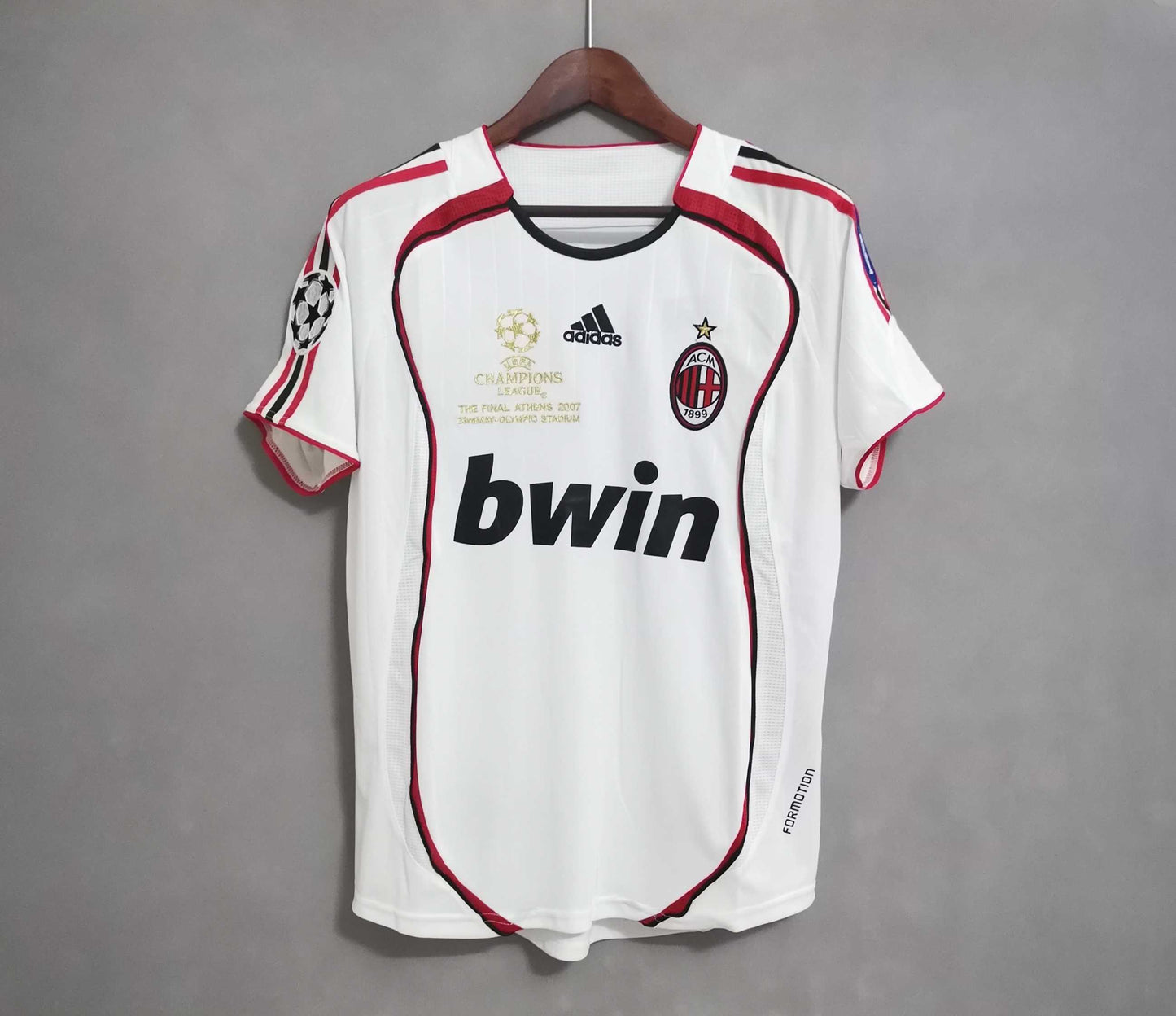 Adidas Kaka 22 | AC Milan | 2006-07 Champions League Final Away Jersey Medium