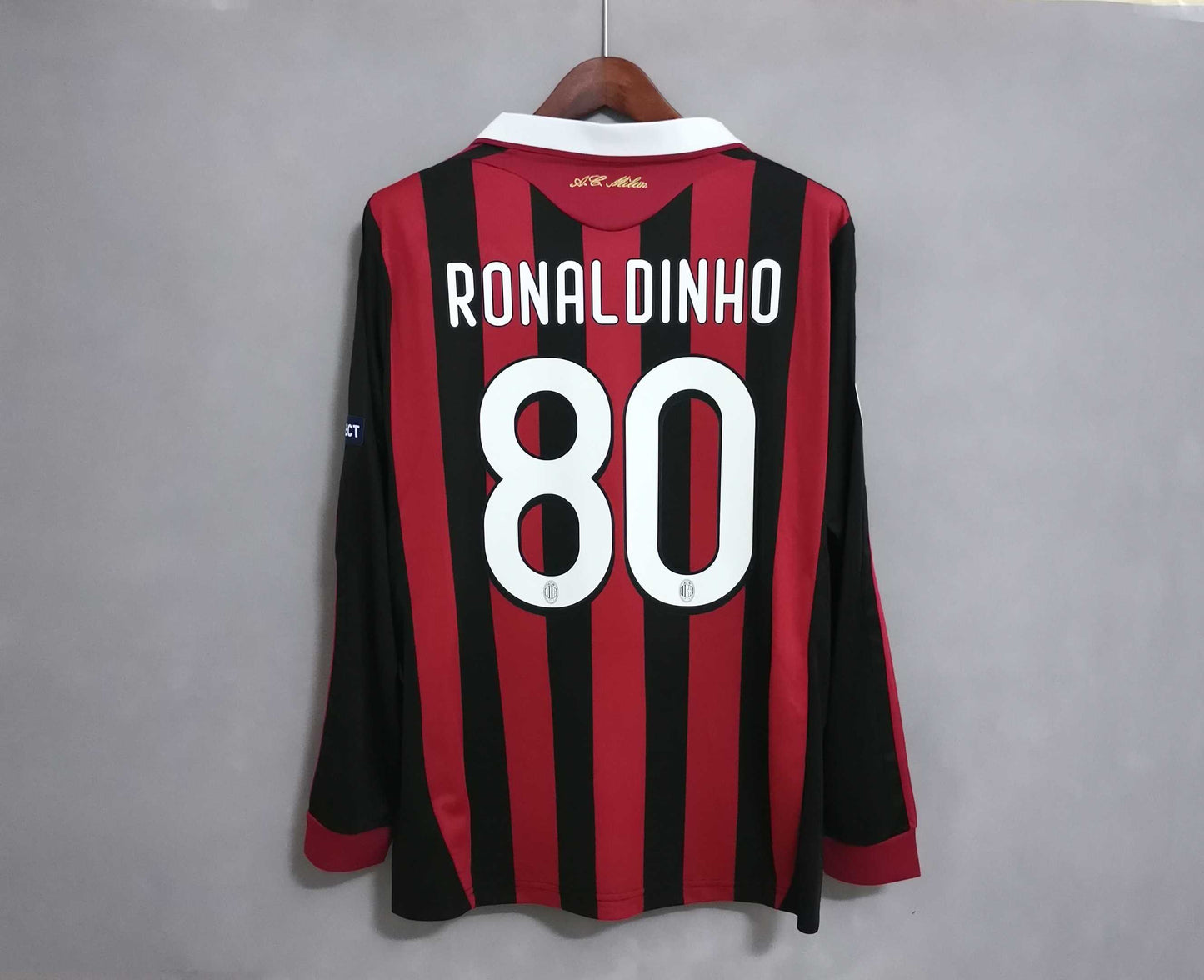 RONALDHINO 80 | UCL AC MILAN 2009-10 JERSEY