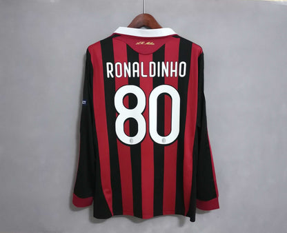 RONALDHINO 80 | UCL AC MILAN 2009-10 JERSEY