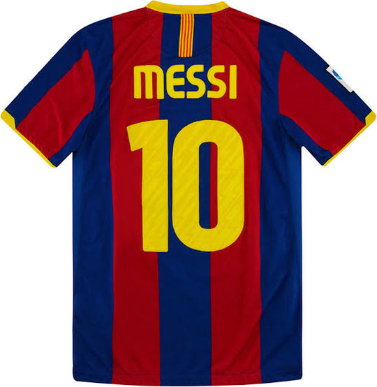 MESSI 10 BARCELONA 2010/11 HOME JERSEY